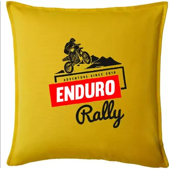 Polštář Enduro rally - Polštář 50x50 - 50x50 - Pouze potah ( Žlutá )