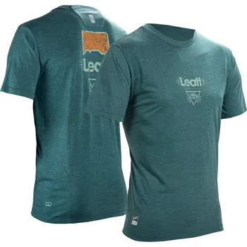 Cyklistické oblečení Dres - LEATT MTB Gravity 1.0 2025 - Teal L