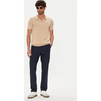 Pánské tričko U.S. Polo Assn. Polokošile MUP3554 Béžová Slim Fit S