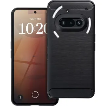 Náhradní kryt pro mobilní telefon Kryt Carbon Case Nothing Phone 3A Black