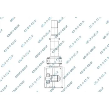 Poloosa kola Sada kloubů, hnací hřídel GSP 603493