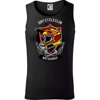 Dirty club racing - Tílko pánské Core - XL ( Černá )