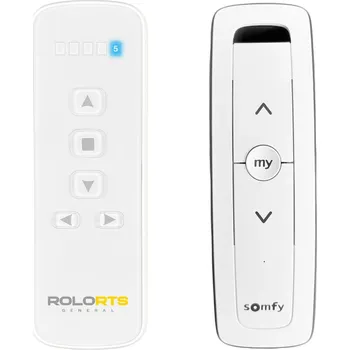 Dálkový ovladač SOMFY SITUO 1 RTS Pure II - kompatibilní dálkové ovládání ROLO bílý