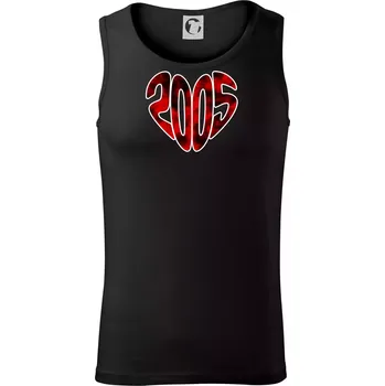 Pánské termoprádlo 2005 v srdci - Tílko pánské Core - S ( Černá )