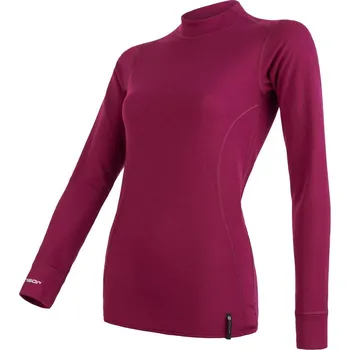 SENSOR DOUBLE FACE dámské triko dl.rukáv lilla M