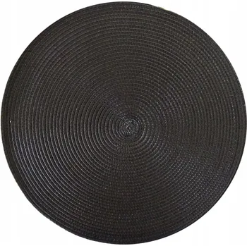prostírání Prostírání kulaté PLETENÉ ČERNÉ
