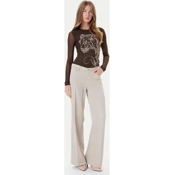 Dámské kalhoty Guess Jeansy W5RA96 WFD53 Béžová Palazzo Fit 29_34