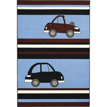 Koberec Kusový koberec Bakero Cars modrý 120x170