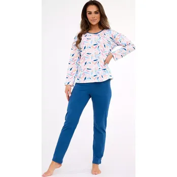 Pánské pyžamo DÁMSKÉ PYŽAMO DR 392/451 AMELIA BIG růžová 4XL