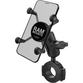 RAM MOUNTS X-Grip® držák telefonu na krátké rameno s velkou základnou na řídítkách RAM-B-408-112-15-A-U