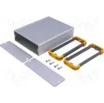 Kryt s panelem FR X 102,9mm Y 120mm Z 40mm hliník šedá IP54