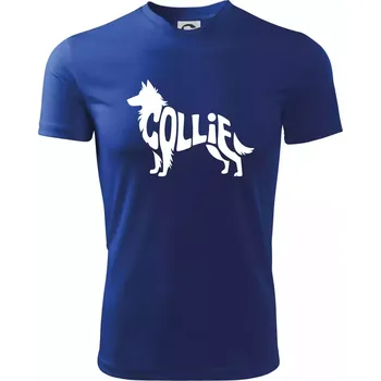 Colie nápis v těle - Dětské triko sportovní (dresovina) - 146 cm/10 let ( Královská modrá )