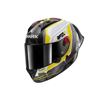 Helma na motorku SHARK AERON-GP REPLICA RAUL FERNANDEZ SIGNATURE HE0387E-DWY vel.S