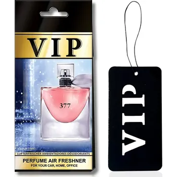 Vůně do auta VŮNĚ DO AUTA ZÁVĚSNÁ OSVĚŽOVAČ VZDUCHU VIP 377 Lancome Belle