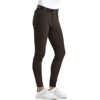 Jezdecké kalhoty EQUITHÈME Rajtky Georg Equithème, s gripem na kolenou, pánské, hnědé 44