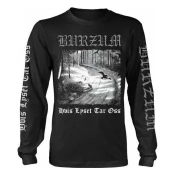 Merch Burzum: Tričko S Dlouhým Rukávem Hvis Lyset Tar Oss S 2018