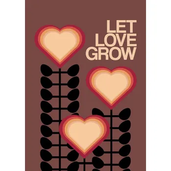 Plakát Plakát, Obraz - Let Love Grow Brown, Frances Collett