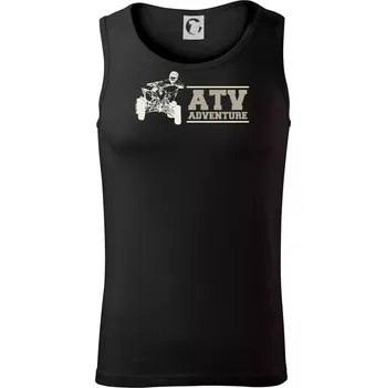 Pánské termoprádlo ATV quad nápis - Tílko pánské Core - XL ( Černá )