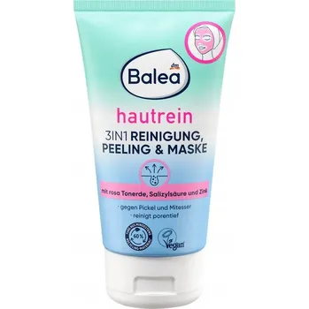 Pleťová maska BALEA HAUTREIN ČISTICÍ MASKA PEELING NA AKNÉ