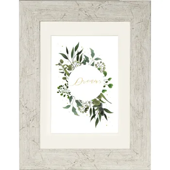 Rám na obraz Hama rámeček plastový CHALET, taupe, 13x18 cm