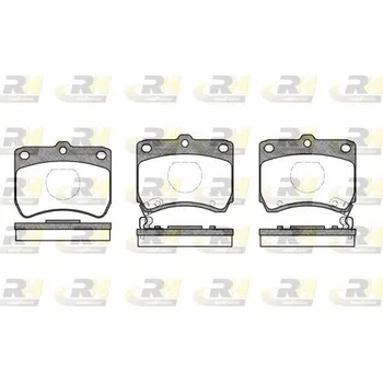 Brzdová destička Klocki hamulcowe 21355, 2271.02