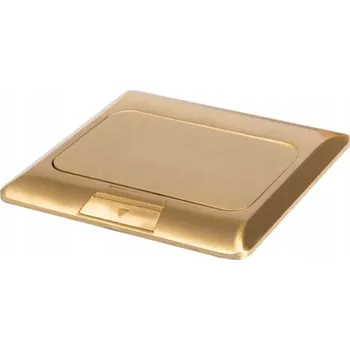 Elektrická zásuvka Elektrická Zásuvka Podlahová krabice Prázdná 1,5x 45 modulární KANCELÁŘ+ KANLUX