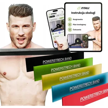 SADA 5 MINI GUM DO CVIČENÍ POPRUHY FITNESS