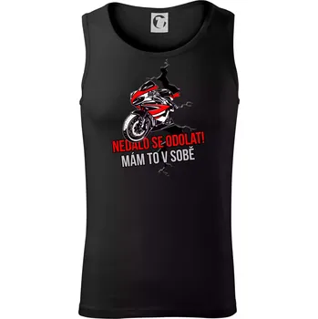 Nedalo se odolat, mám to v sobě silniční motorka - Tílko pánské Core - M ( Černá )