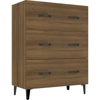 Komoda VidaXL Skříňka, hnědý dub, 69,5x34x90 cm, dřevotříska