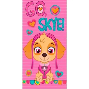 Tlapková patrola Skye Rychleschnoucí plážová osuška 70x140 cm