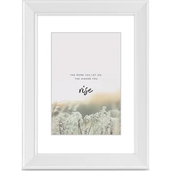 Rám na obraz Dřevěný rám Hama RISE, bílý, 40x50 cm