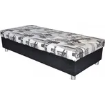 Postel 90x200cm DENIS, černá