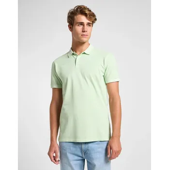 Tričko s límečkem LEE Garment Dye Polo in Soft Sage 112363860 Velikost: M