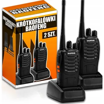 Vysílačka Vysílačka Baofeng BF-888S 2 ks černé