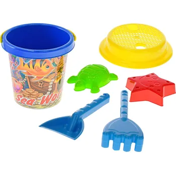 Houpací síť Mikro trading Sada na písek vodní svět - 6 ks