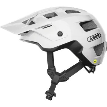Cyklistická přilba Abus MoDrop MIPS shiny white Velikost: L