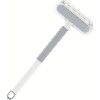 Vysavač na okno Multifunkční kartáč na čištění oken 45 x 18 cm Stěrka s odstraňovačem chlupů Domácí mazlíčci Úklid oken Skleněné povrchy Dlaždice Podlahy