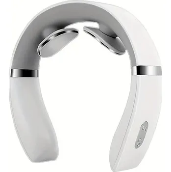 Mini přenosný krční masážní přístroj 15,9 x 15,6 x 4,1 cm Teplý lis Hluboká masáž krku a ramen Péče o krční páteř Materiál ABS a TPR