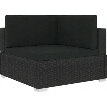 Zahradní pohovka Zahradní nábytek z umělého ratanu VidaXL, růžový, 1 díl