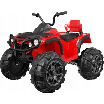 Dětské elektrovozidlo Čtyřkolka ATV 2.4GHz na akumulátor pro děti Červená + Dálkové ovládání + EVA kola + Rádio