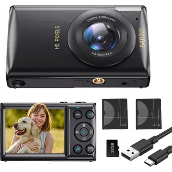 Digitální kompakt Digitální fotoaparát Bedee DIGITÁLNÍ FOTOAPARÁT černý