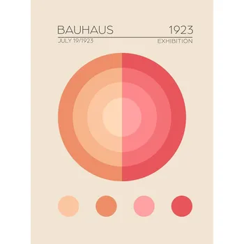 Plakát Plakát, Obraz - Bauhaus Circles, Emel Tunaboylu
