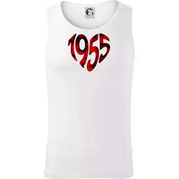 Pánské termoprádlo 1955 v srdci - Tílko pánské Core - M ( Bílá )