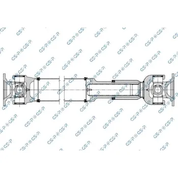 Hřídel nápravy Kloubovy hridel, pohon napravy GSP PS901822