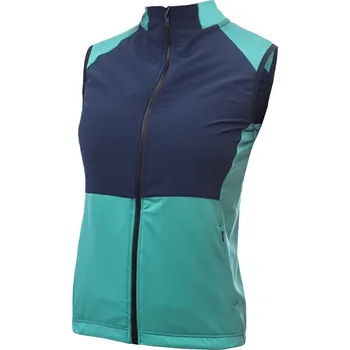 Oblečení a móda SENSOR COOLMAX THERMO dámská vesta sea green/deep blue S