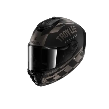 Helma na motorku SHARK SPARTAN RS RACESHOP Mat HE8118E-KAS vel.S