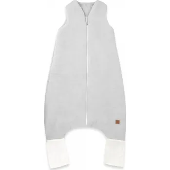 Spací pytel pro miminko Baby Nellys | Mušelínový spací vak se zahrnovacími nohavičkami - šedý, vel. M