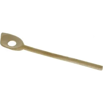 Vařečka Vařečka de Buyer, 4874.01, dřevěná, s rohem, s otvorem, délka 30 cm
