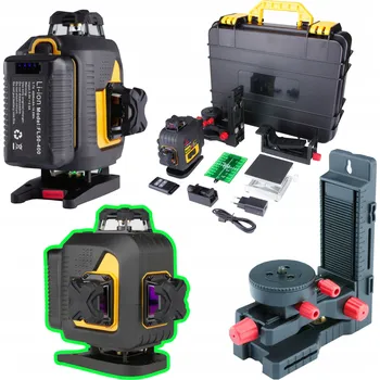 Měřící laser LAMIGO CROSS 4D x 360 ZELENÝ KŘÍŽOVÝ LASER 5 LET