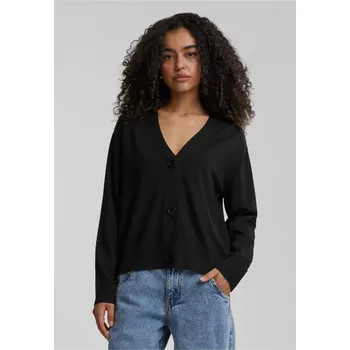 Dámský svetr Ladies Knitted Cardigan - black S